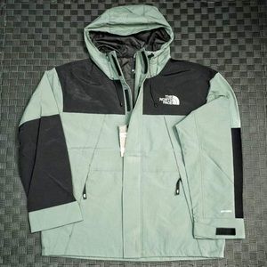 the north face, dry vent jacket, ski, hiking, riding